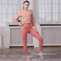 Fitness Yoga Sets Long Sleeve Fitness Women Sportswear